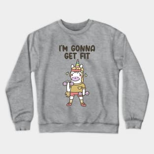 Gym Unicorn Crewneck Sweatshirt